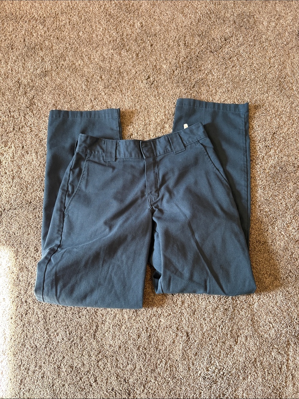 Dickies Men's Dark Blue Work Chinos